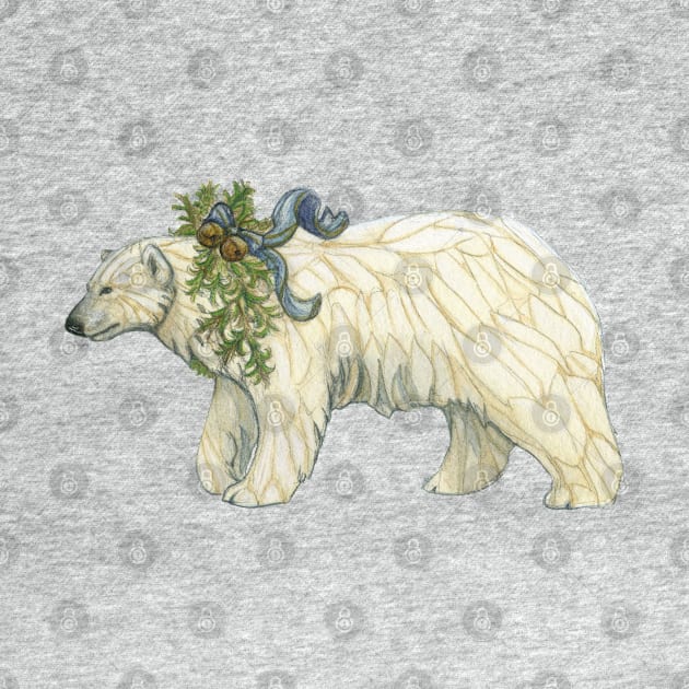 Winter Bear, White by AmberStone